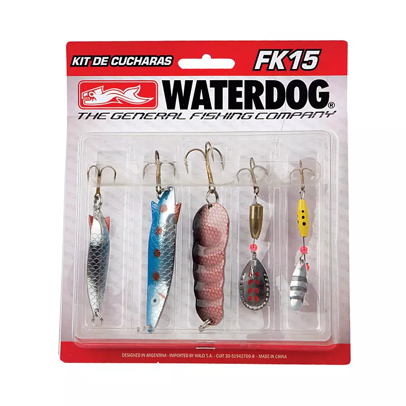 KIT CUCHARAS WATERDOG FK15
