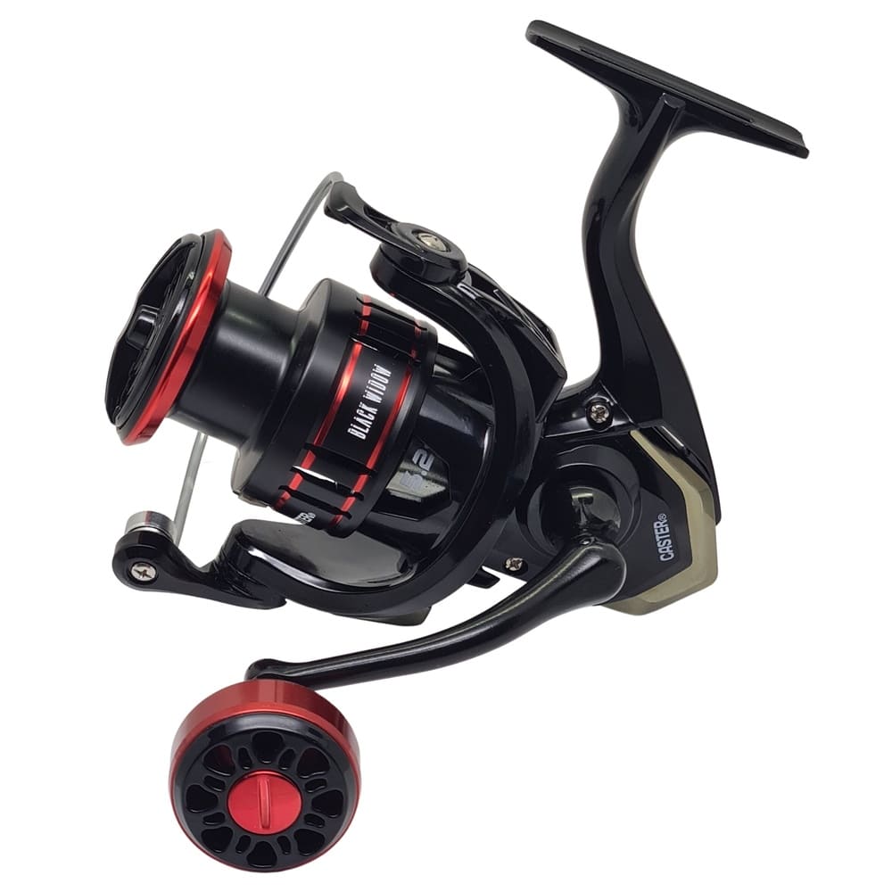 reel caster black widow