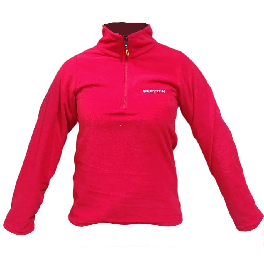 buzo breiyten micropolar mujer rojo