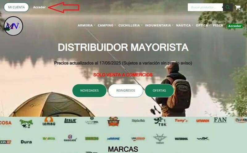 Paso 1 - Acceder a cuenta