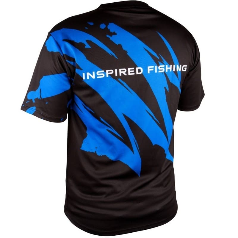 REMERA OKUMA NEGRA C/AZUL - Imagen 2