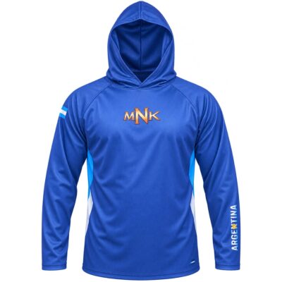 REMERA MNK MAPA AZUL